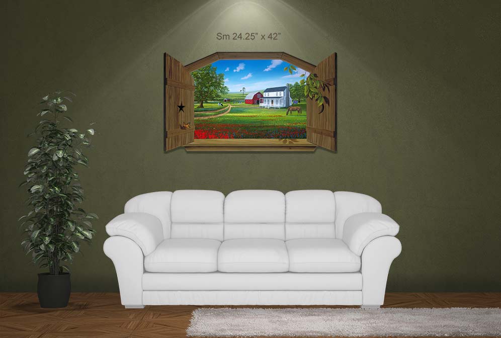 Amish Painting on wall