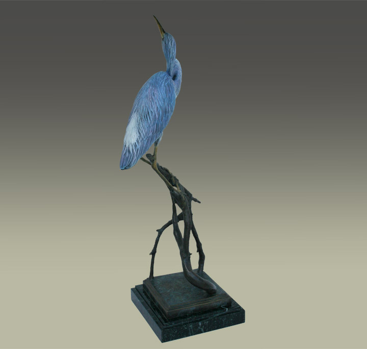 Bronze-Sculpture-Heron