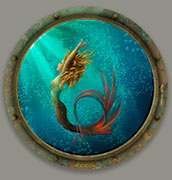 Mermaid Porthole Painting